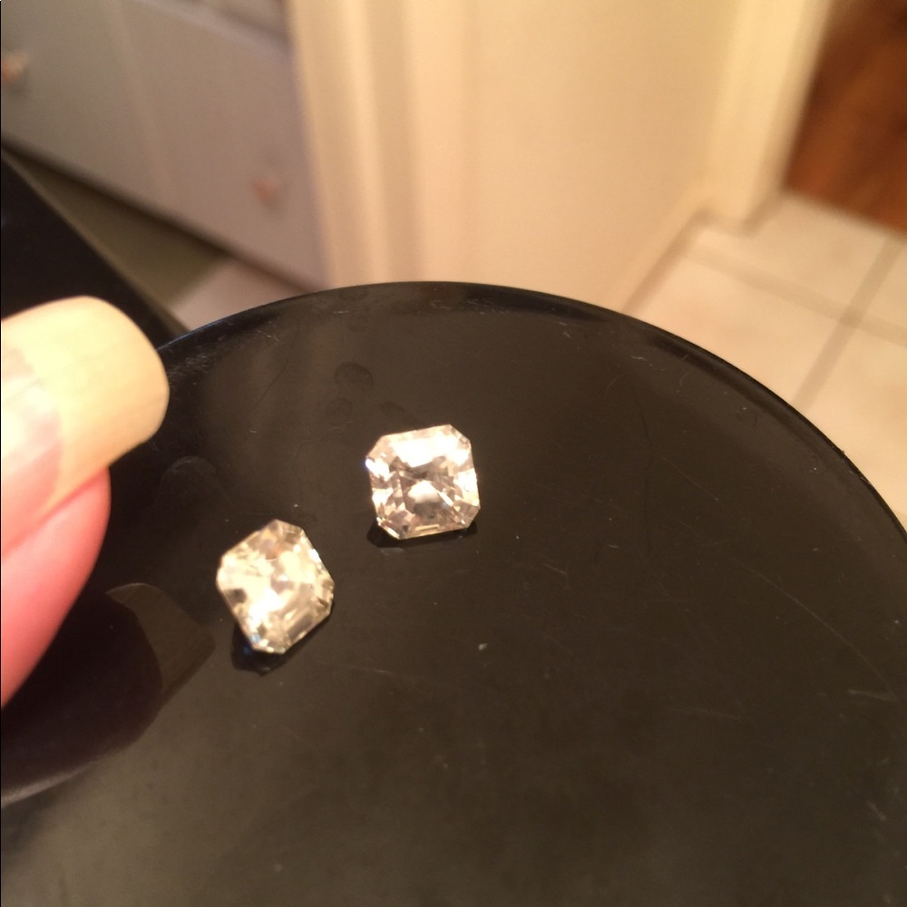 Princess cut Mossinites